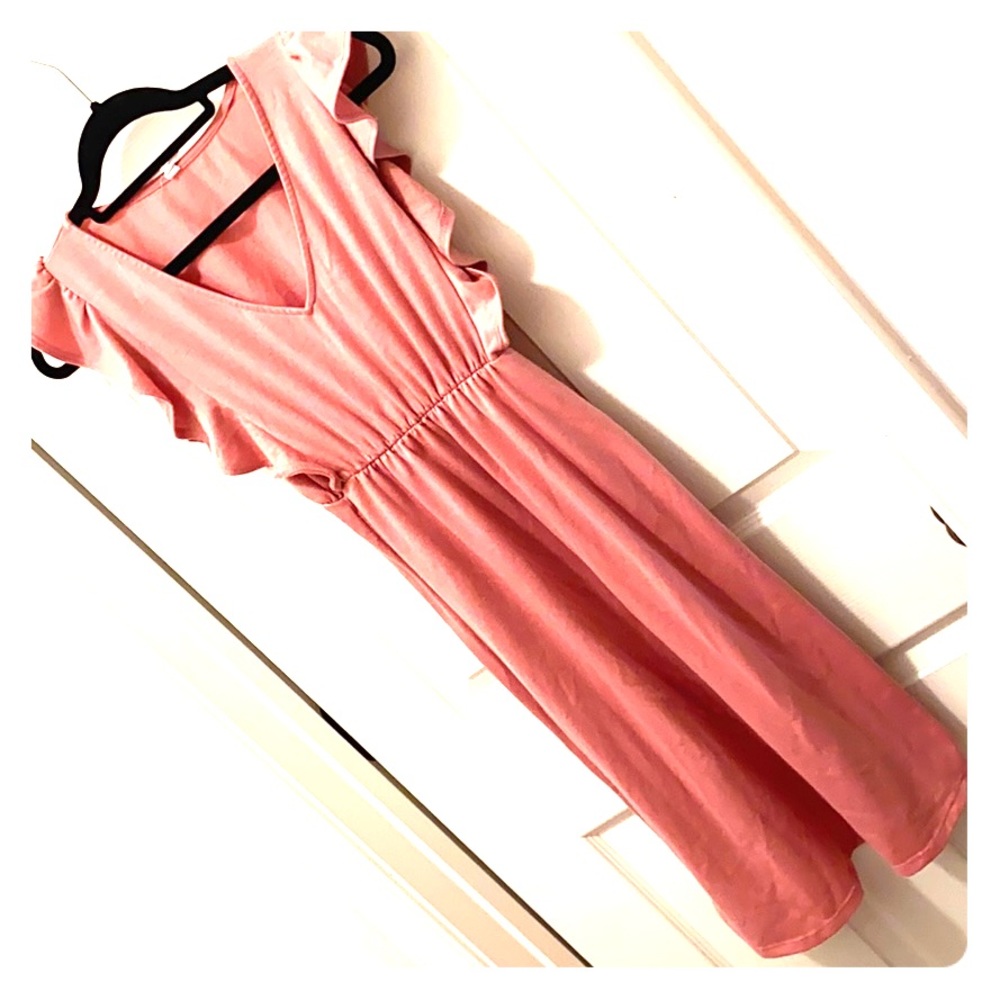 Maternity Pink Blush dress for summer/spring